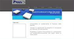 Desktop Screenshot of priusgroup.it